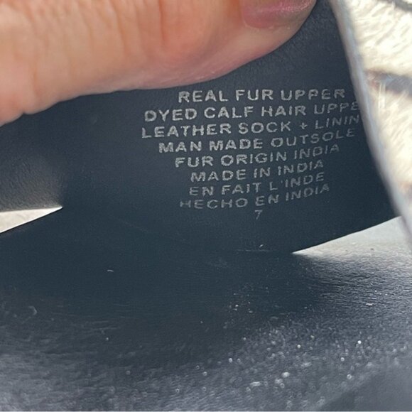 Seychelles Lighthearted Zebra Slide Sandals Womens Size 7 - Picture 3 of 6